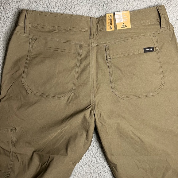 Prana Stretch Zion Pants II Regular Slate Green Men’s 31X32, 31X30 NWT - Picture 6 of 10
